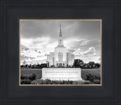 Burley Idaho Eternal - Black and White