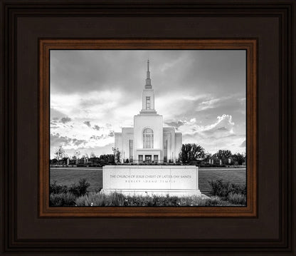 Burley Idaho Eternal - Black and White