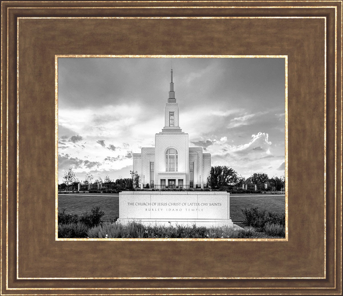 Burley Idaho Eternal - Black and White