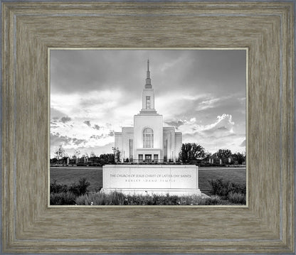 Burley Idaho Eternal - Black and White