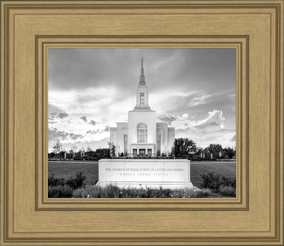 Burley Idaho Eternal - Black and White