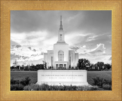 Burley Idaho Eternal - Black and White