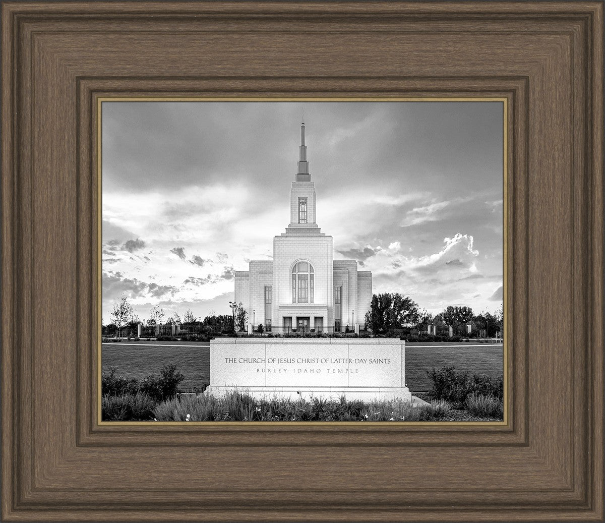 Burley Idaho Eternal - Black and White