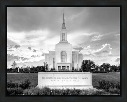 Burley Idaho Eternal - Black and White