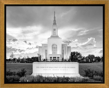 Burley Idaho Eternal - Black and White
