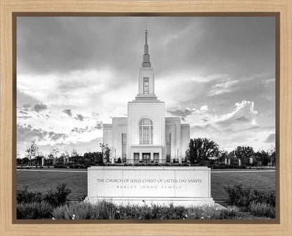 Burley Idaho Eternal - Black and White