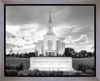Burley Idaho Eternal - Black and White