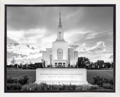 Burley Idaho Eternal - Black and White