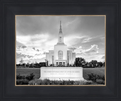 Burley Idaho Eternal - Black and White