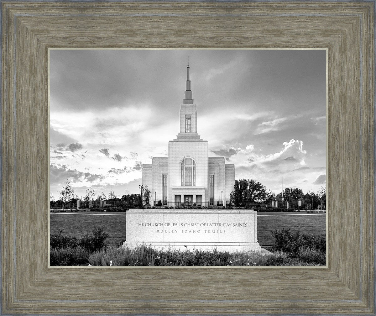 Burley Idaho Eternal - Black and White