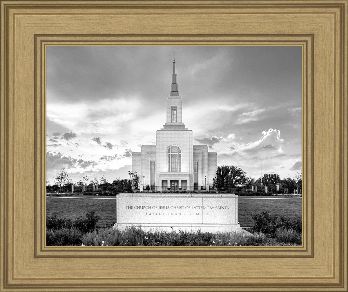 Burley Idaho Eternal - Black and White