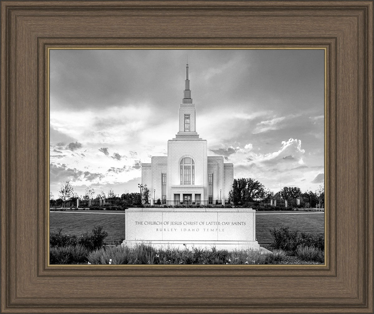 Burley Idaho Eternal - Black and White