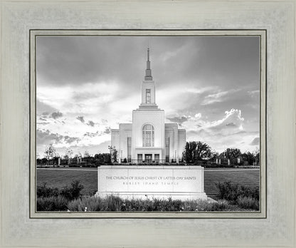 Burley Idaho Eternal - Black and White