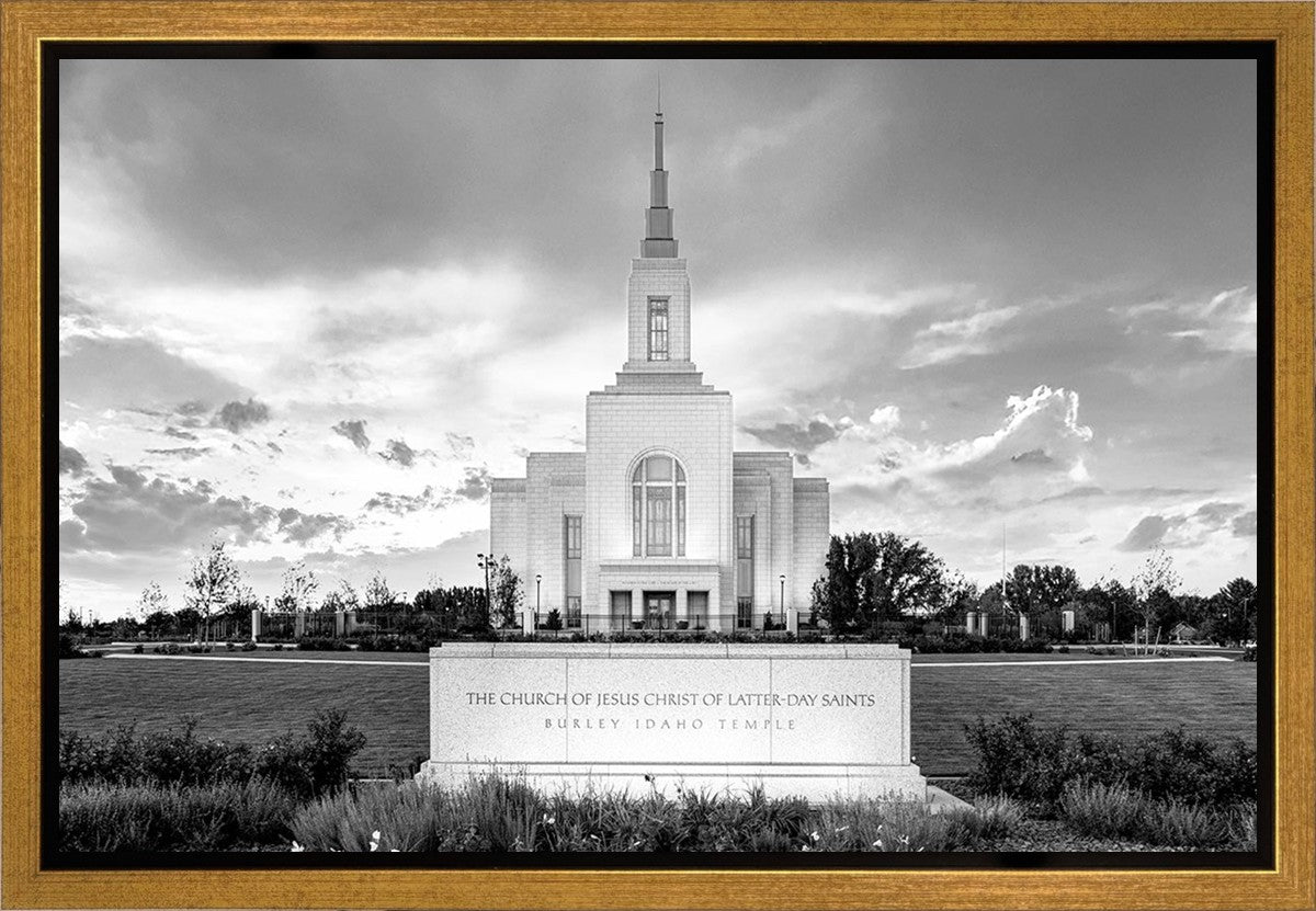 Burley Idaho Eternal - Black and White