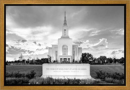 Burley Idaho Eternal - Black and White