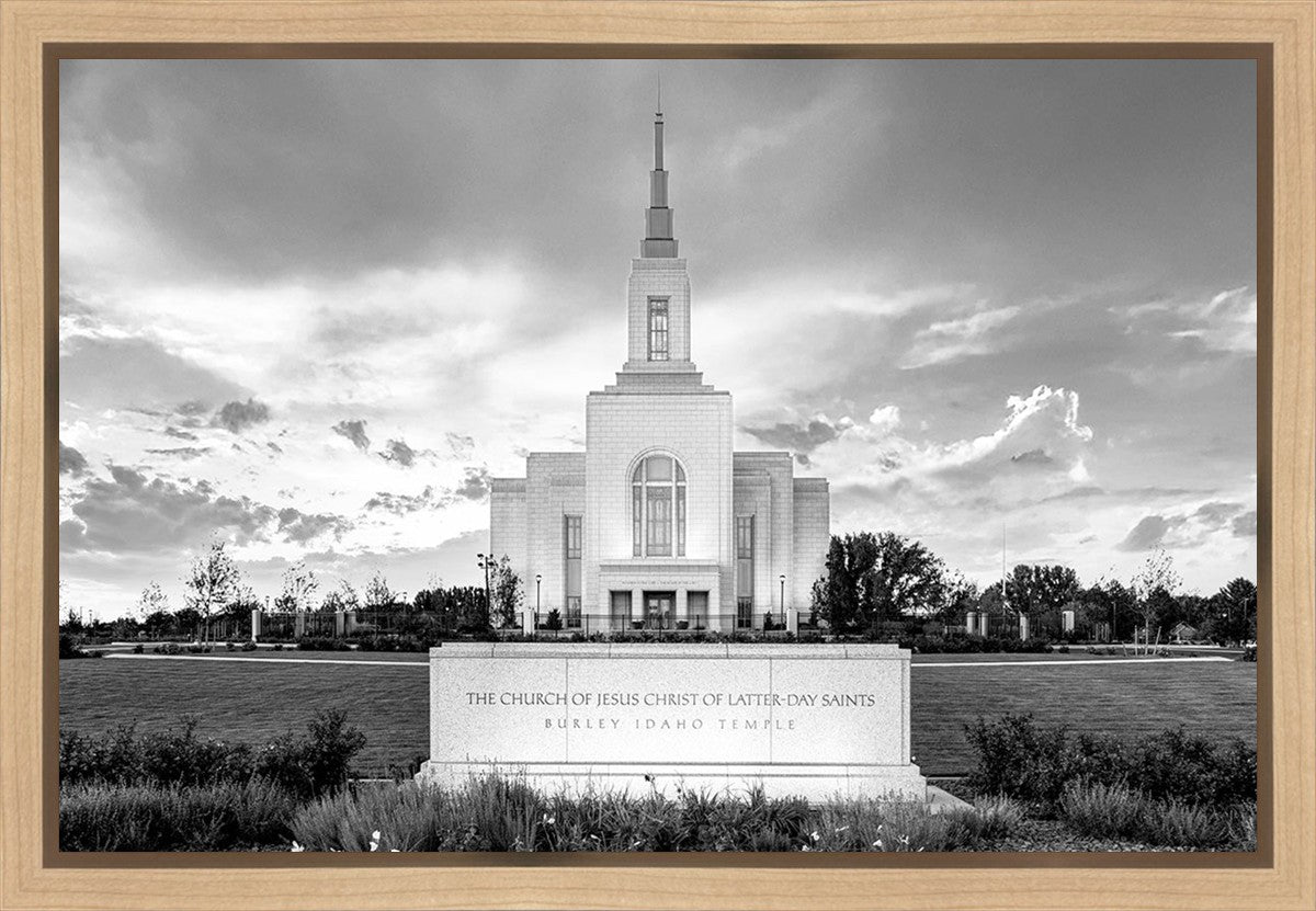 Burley Idaho Eternal - Black and White
