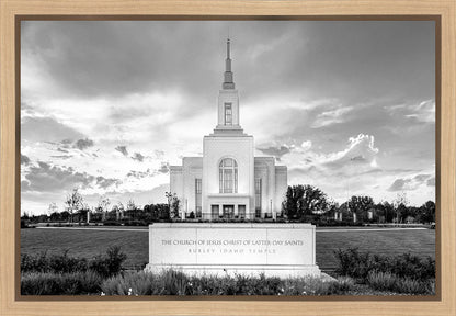 Burley Idaho Eternal - Black and White