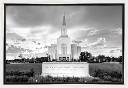 Burley Idaho Eternal - Black and White