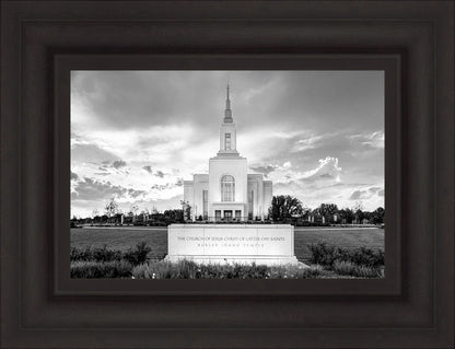 Burley Idaho Eternal - Black and White