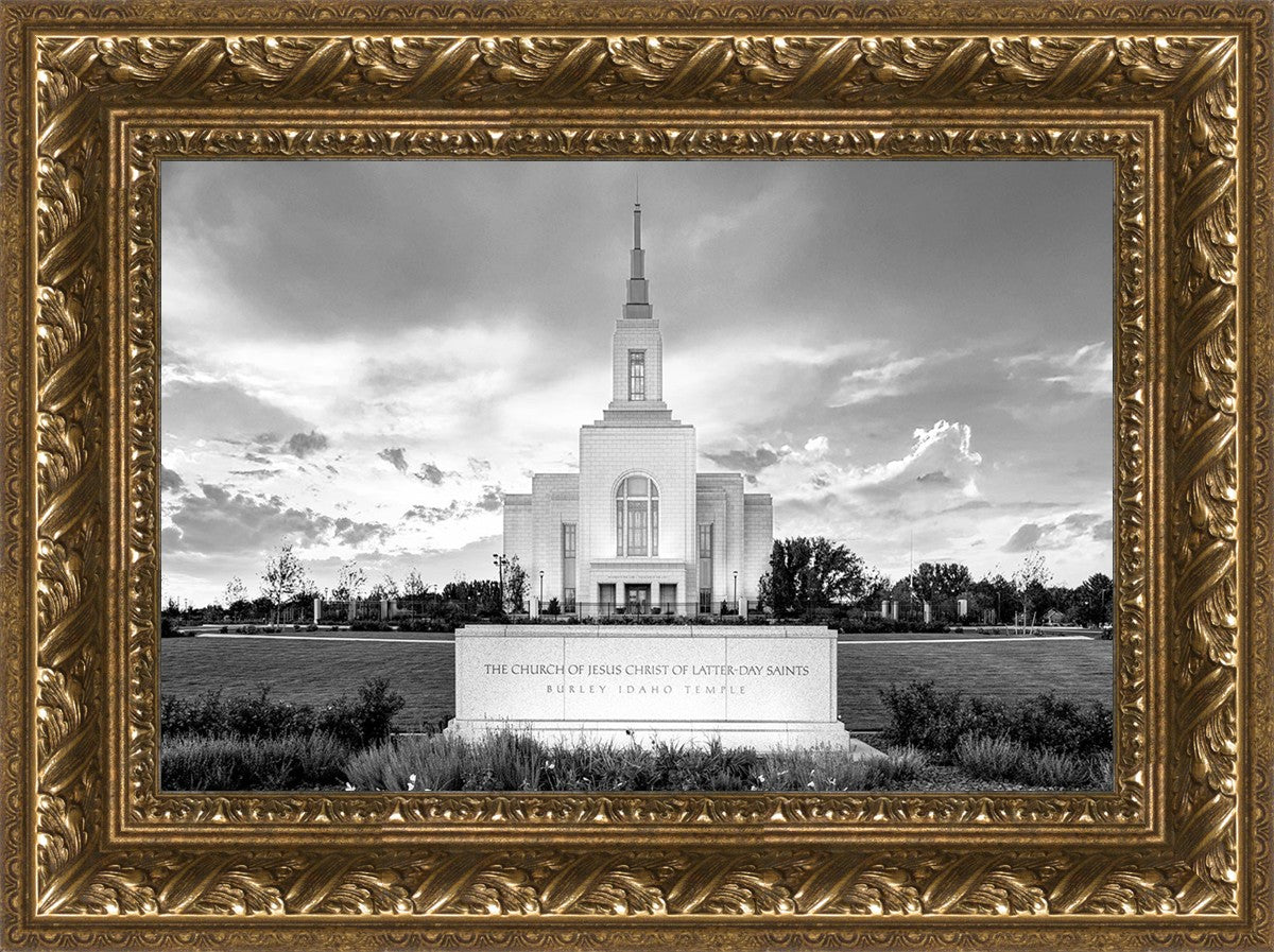 Burley Idaho Eternal - Black and White