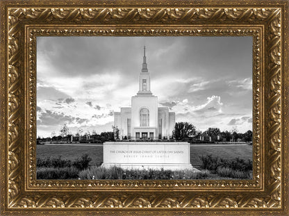 Burley Idaho Eternal - Black and White