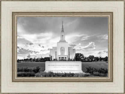Burley Idaho Eternal - Black and White