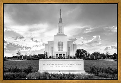 Burley Idaho Eternal - Black and White
