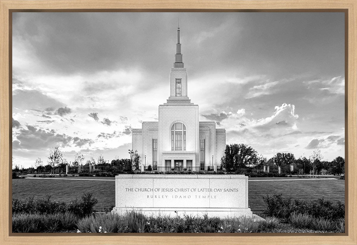 Burley Idaho Eternal - Black and White