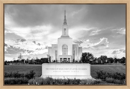 Burley Idaho Eternal - Black and White