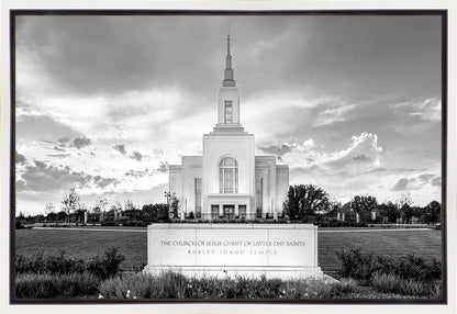 Burley Idaho Eternal - Black and White