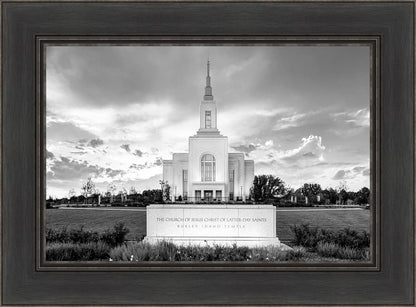 Burley Idaho Eternal - Black and White