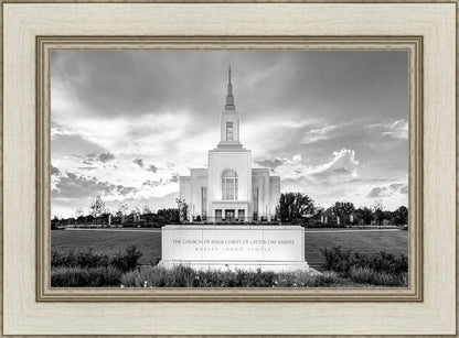 Burley Idaho Eternal - Black and White