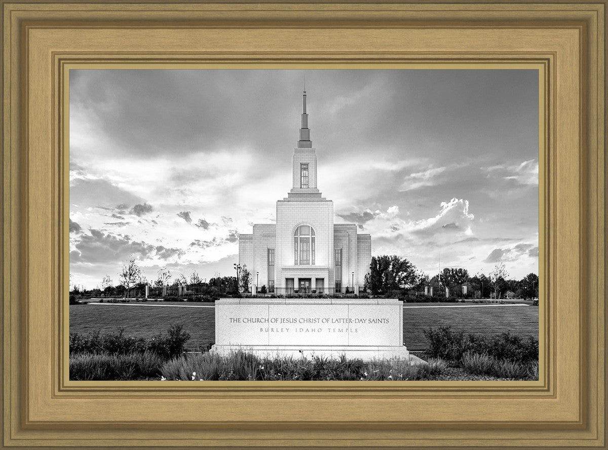 Burley Idaho Eternal - Black and White