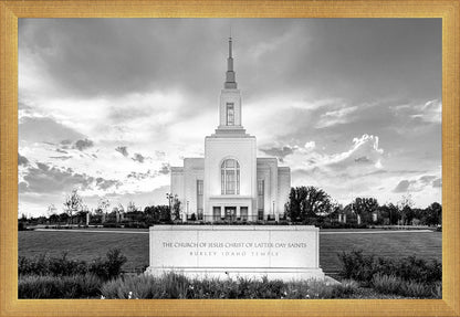 Burley Idaho Eternal - Black and White