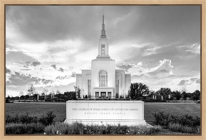 Burley Idaho Eternal - Black and White