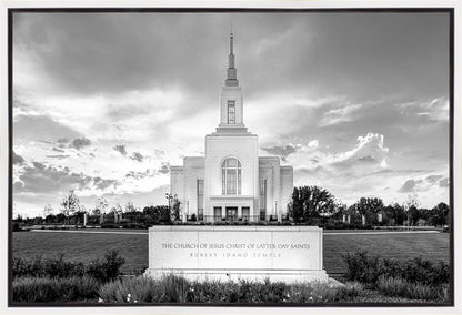 Burley Idaho Eternal - Black and White