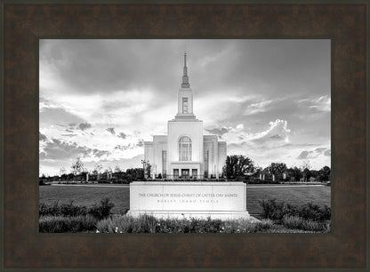 Burley Idaho Eternal - Black and White