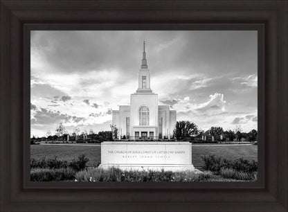 Burley Idaho Eternal - Black and White