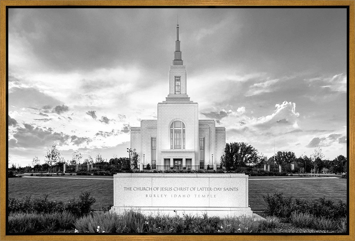 Burley Idaho Eternal - Black and White