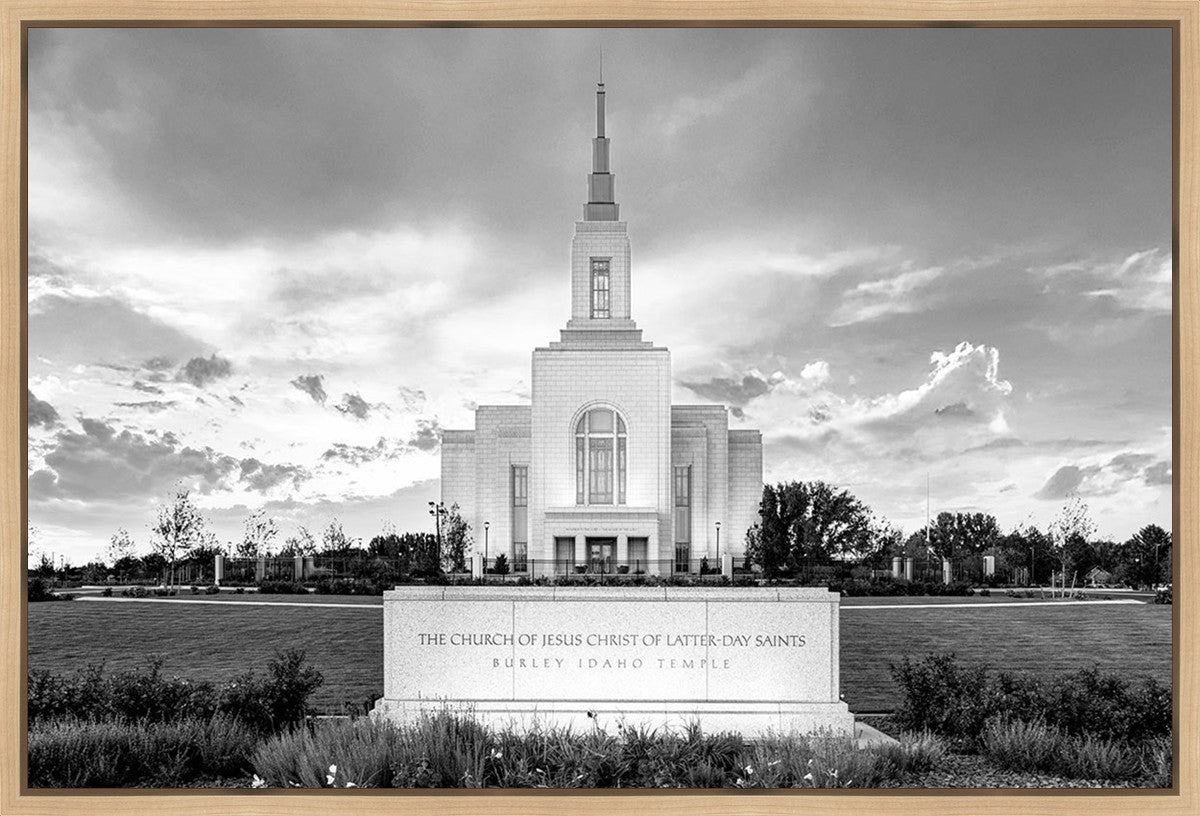 Burley Idaho Eternal - Black and White