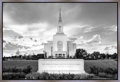Burley Idaho Eternal - Black and White