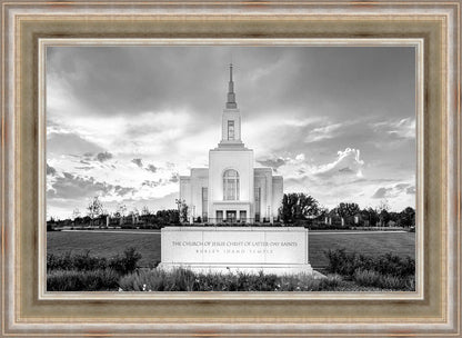 Burley Idaho Eternal - Black and White