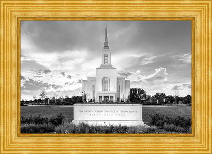 Burley Idaho Eternal - Black and White