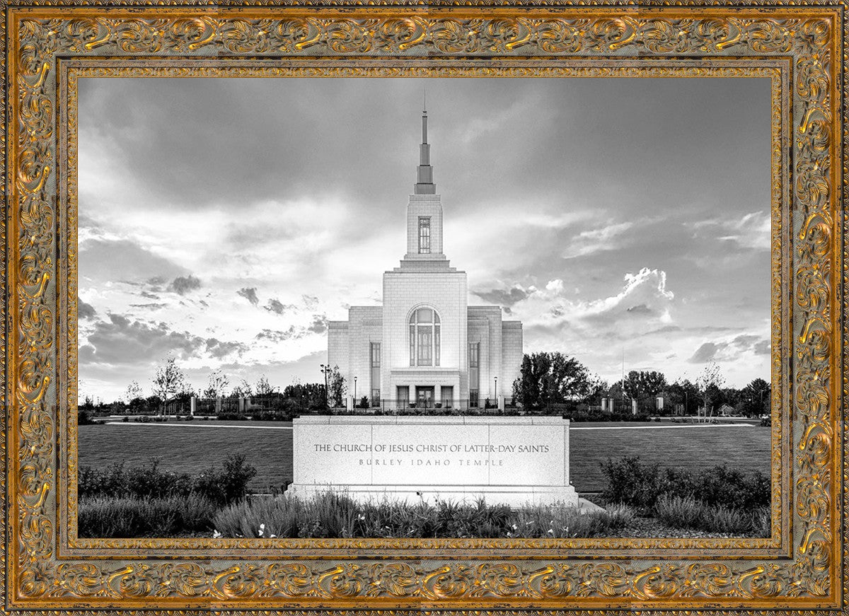 Burley Idaho Eternal - Black and White