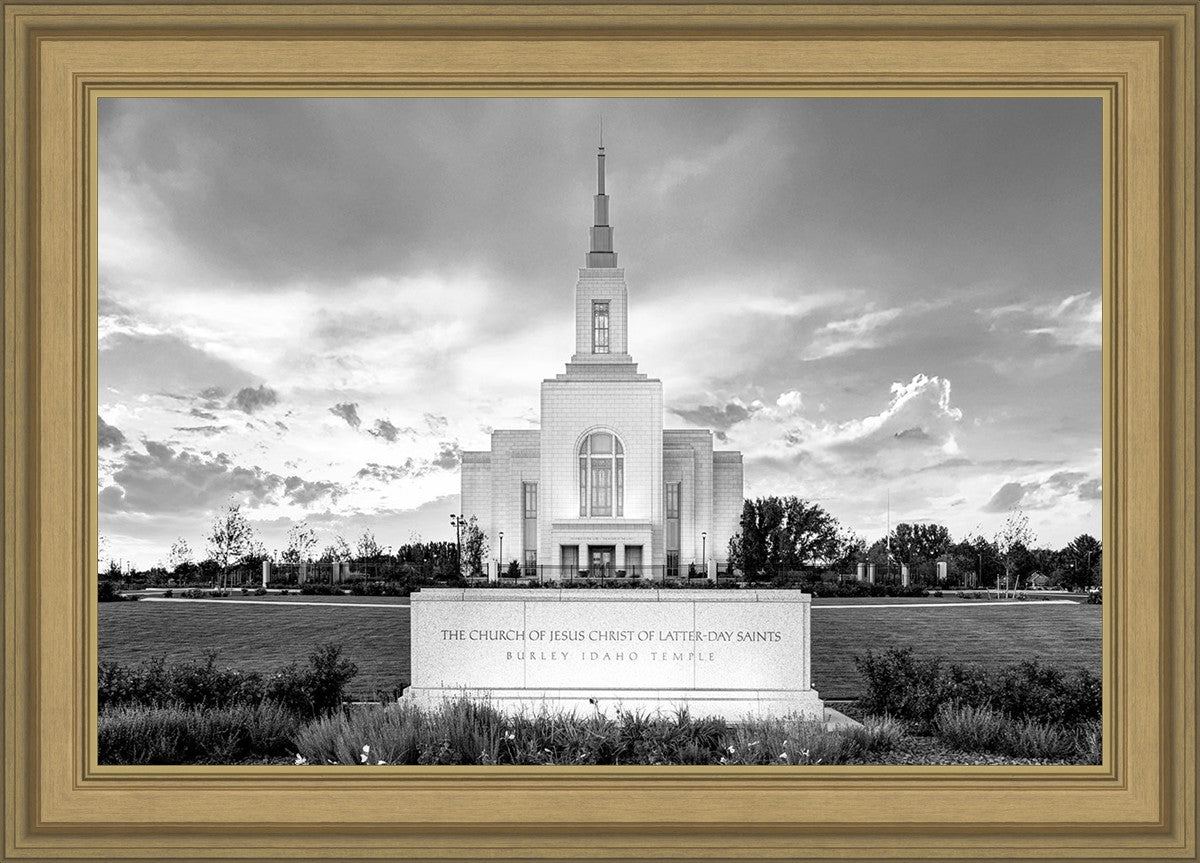 Burley Idaho Eternal - Black and White