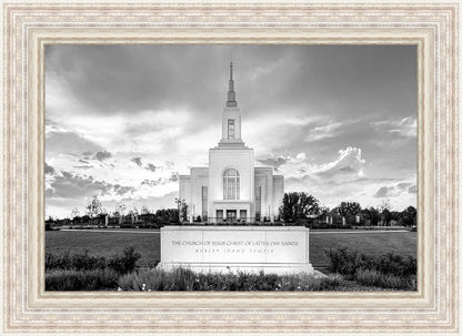 Burley Idaho Eternal - Black and White