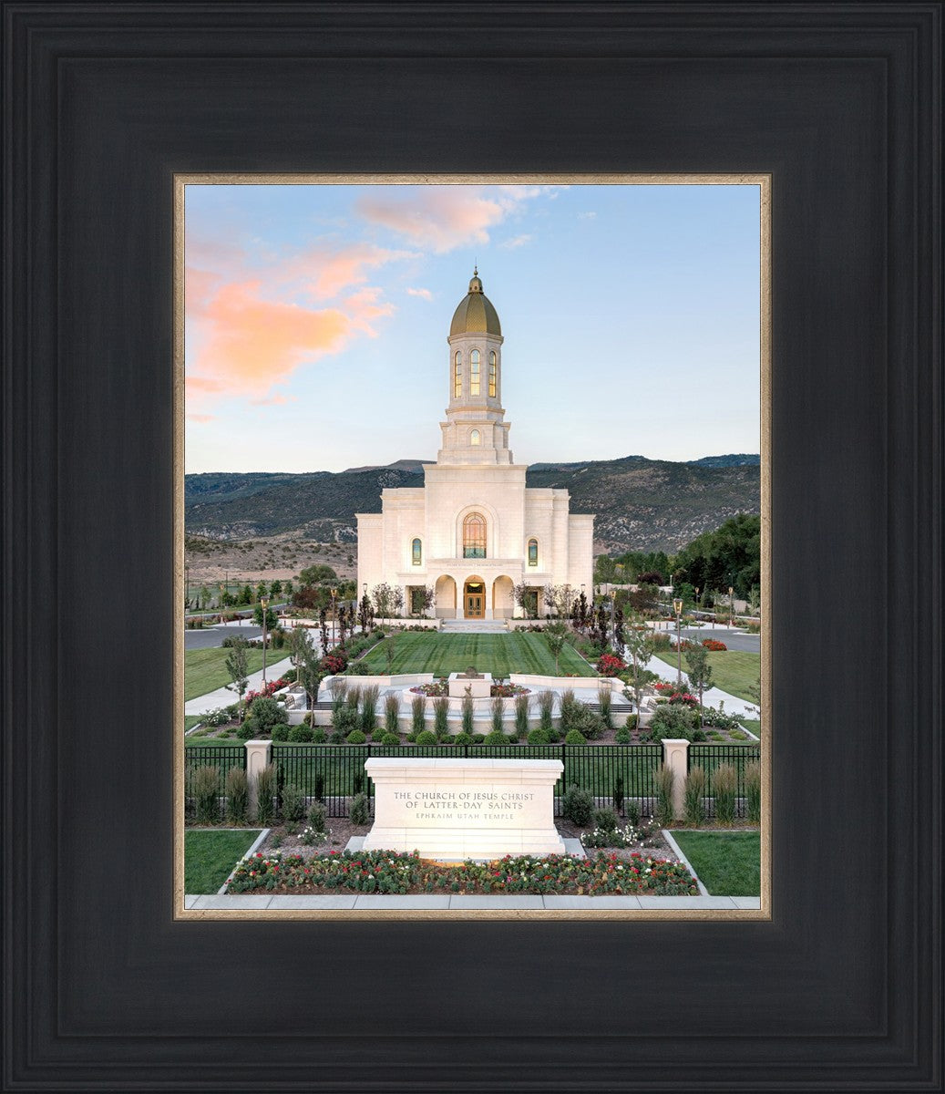 Ephraim Utah at Sunset