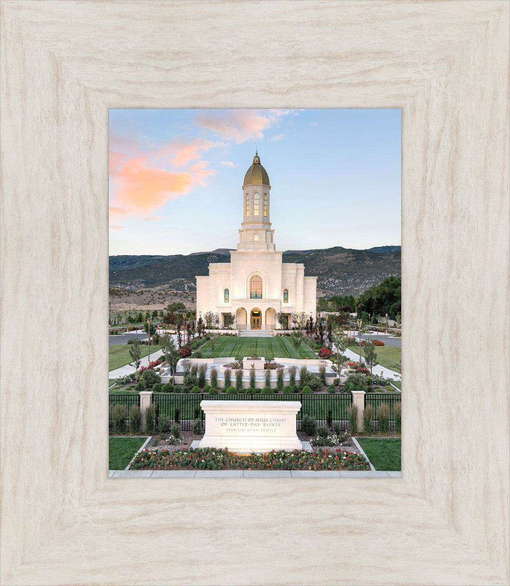 Ephraim Utah at Sunset