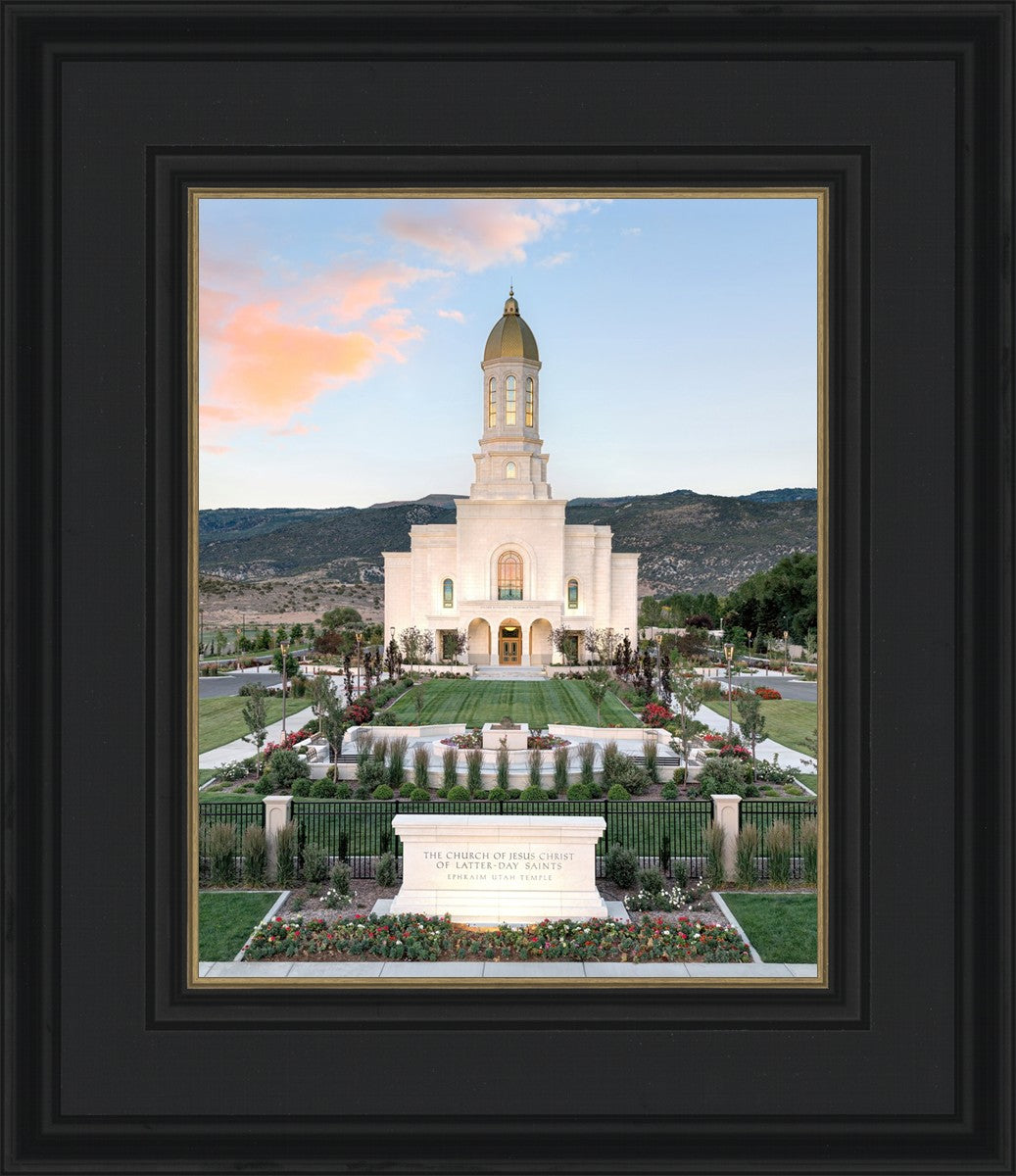 Ephraim Utah at Sunset