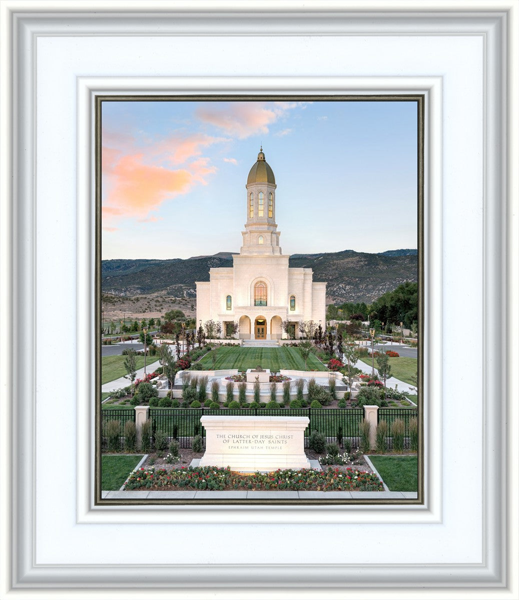 Ephraim Utah at Sunset